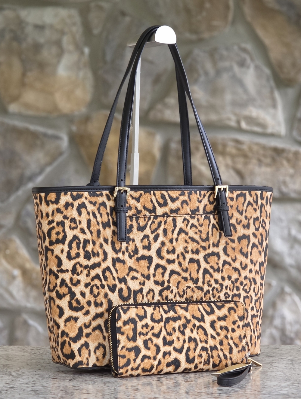 Michael Kors Jet Set Medium Tote SET - Picture 3 of 11